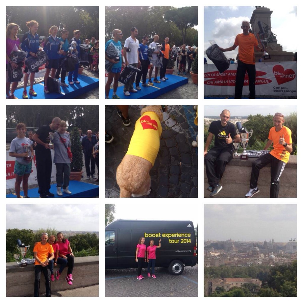 Cityrunners e Danilo Goffi alla Blood Runner Roma